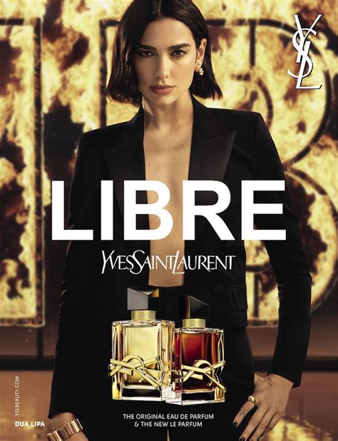 pubblicita libre yves saint laurent location|ysl libre tv show.